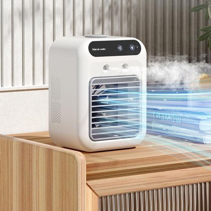 Portable Air Conditioner & Cooling Fan – USB Powered Mini Air Cooler for Home