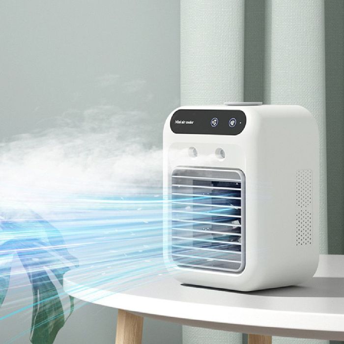 Portable Air Conditioner & Cooling Fan – USB Powered Mini Air Cooler for Home