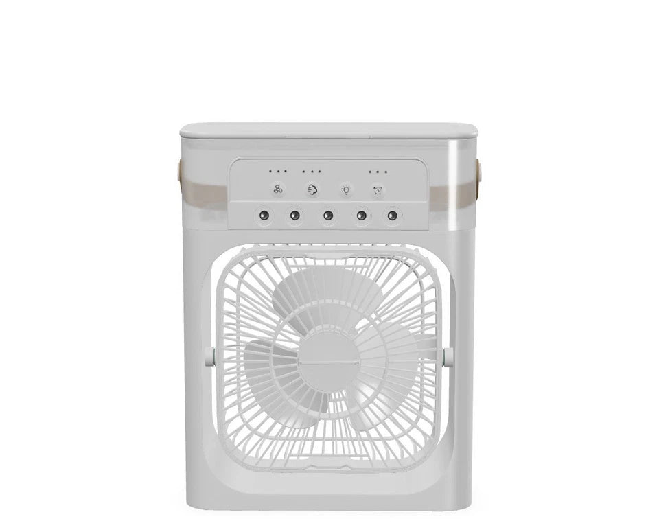 Portable Air Conditioner Fan, Mini Evaporative Air Cooler with 7 Colors LED