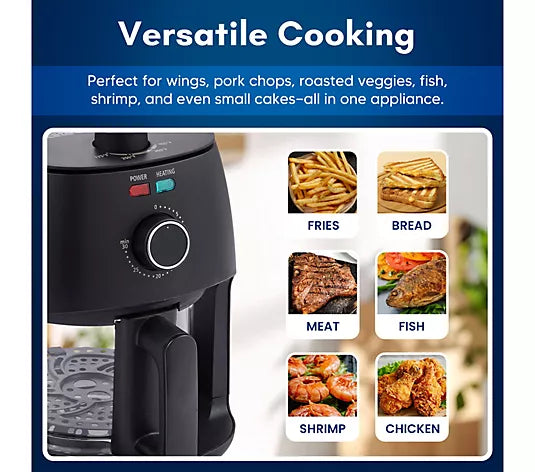 2.3L Glass Air Fryer