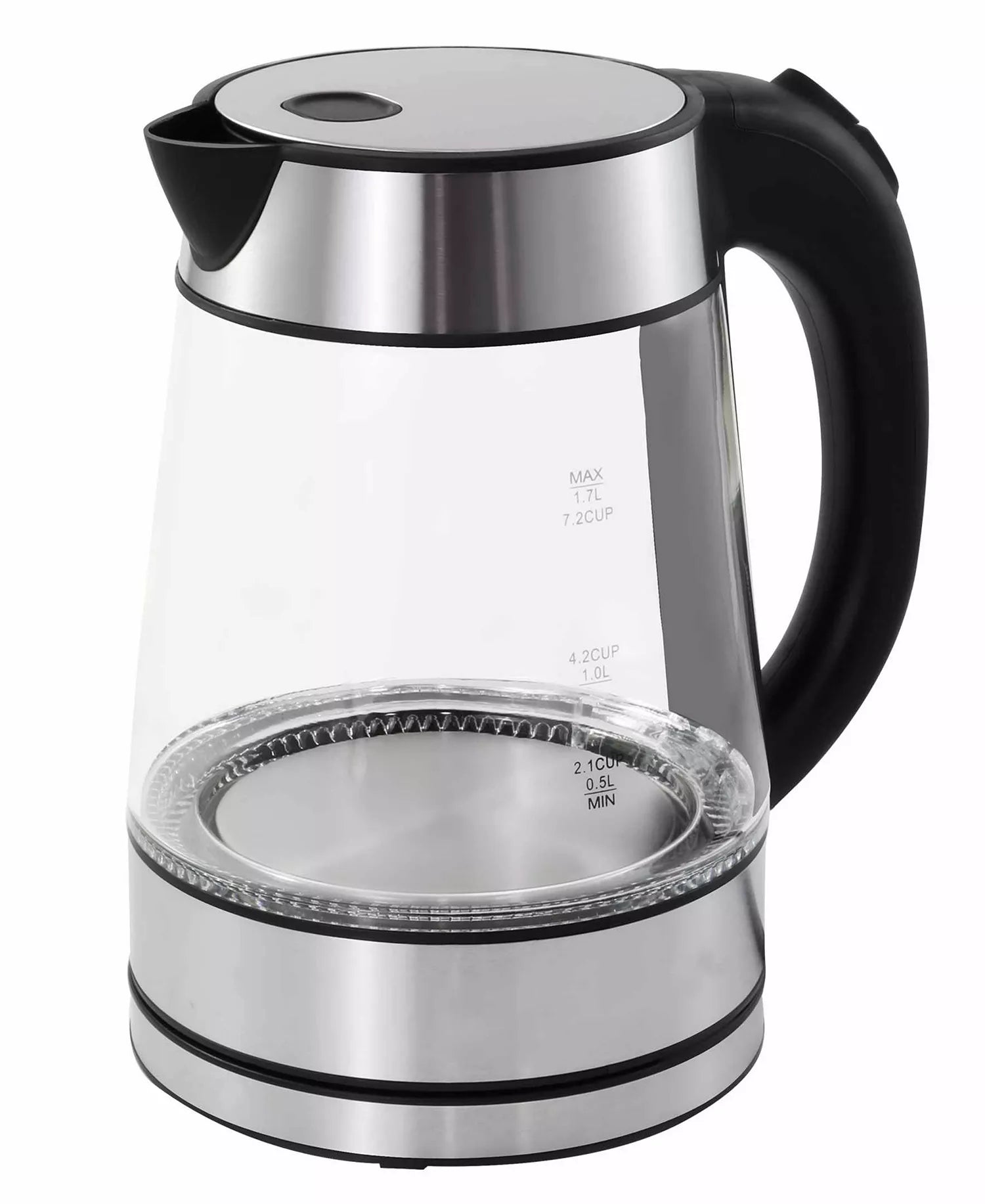 1.8 Quart Cordless Glass Kettle